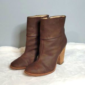 Chinese Laundry Women's Brown Ankle Boots Sz 8M